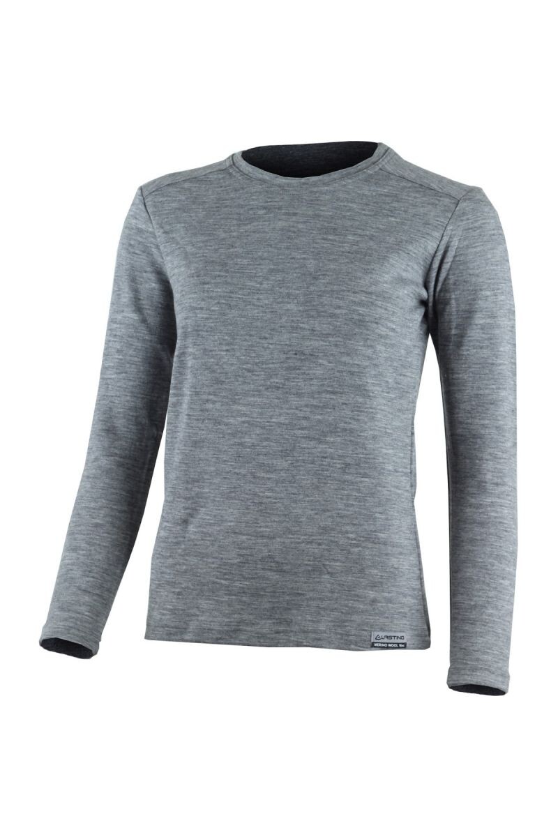 Lasting dámska merino mikina LOTA 8484 sivá Veľkosť: M 8596445025835