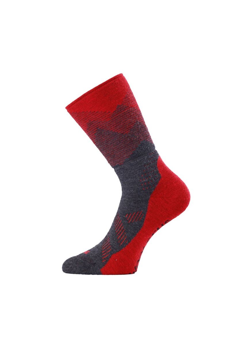 Lasting merino ponožky FWN 383 červené Veľkosť: (42-45) L 8596445039122