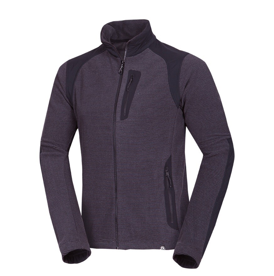 Northfinder SZYMON blackblack pánsky sveter MI-3884OR-270 Veľkosť: L 8584153627601