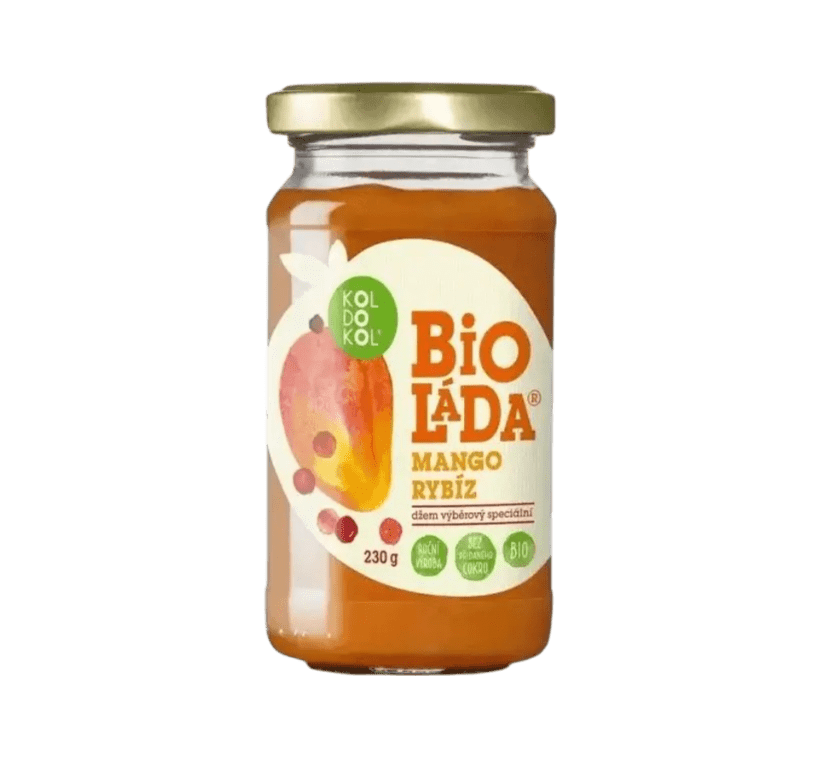 Bioláda mango a ríbezle 230g bio