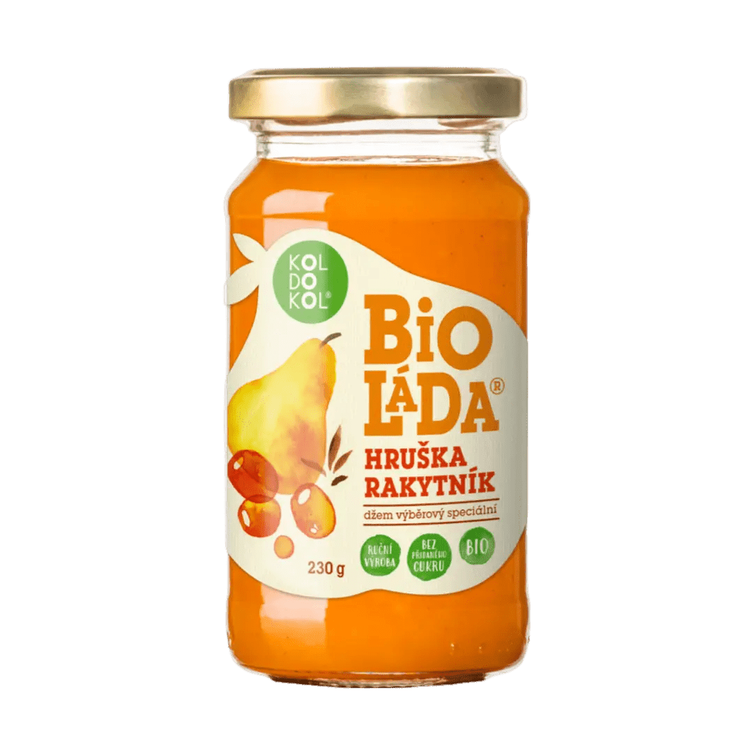 Bioláda rakytník a hruška 230g bio