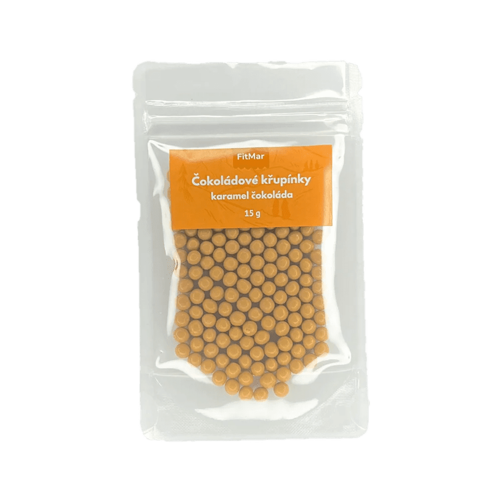 Chrumky do krému - karamelová čokoláda 15g