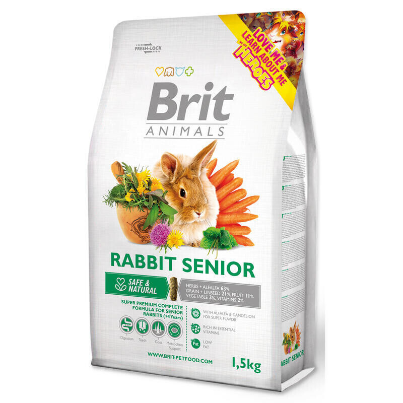 BRIT Animals RABBIT SENIOR Complete