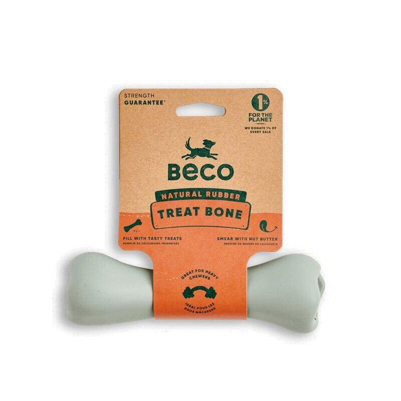 Beco Treat Bone Hračka pro psy zelená 17,5 cm