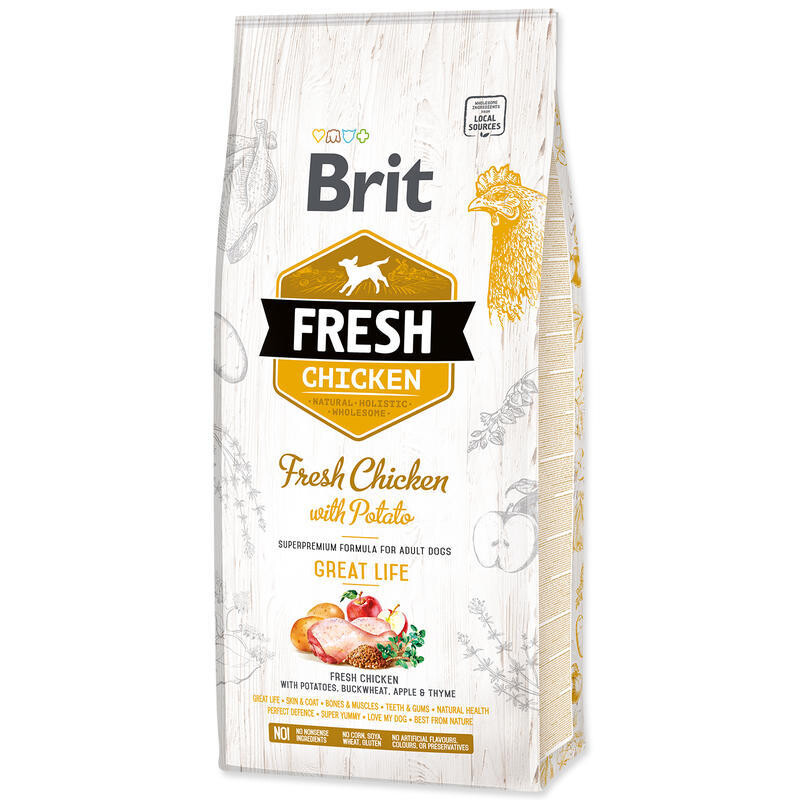 BRIT Fresh Chicken with Potato Adult Great Life