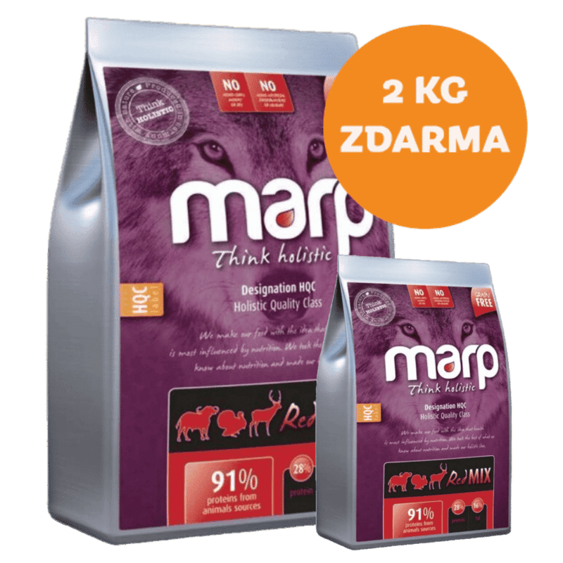 Marp Holistic Red Mix - hovězí,krůtí,zvěřina bez obilovin