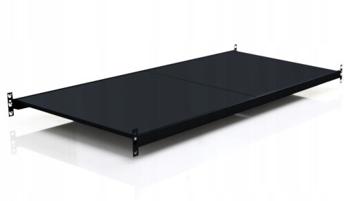 Dodatková kovová polica antracitová k Priemyselnému regálu 180x100