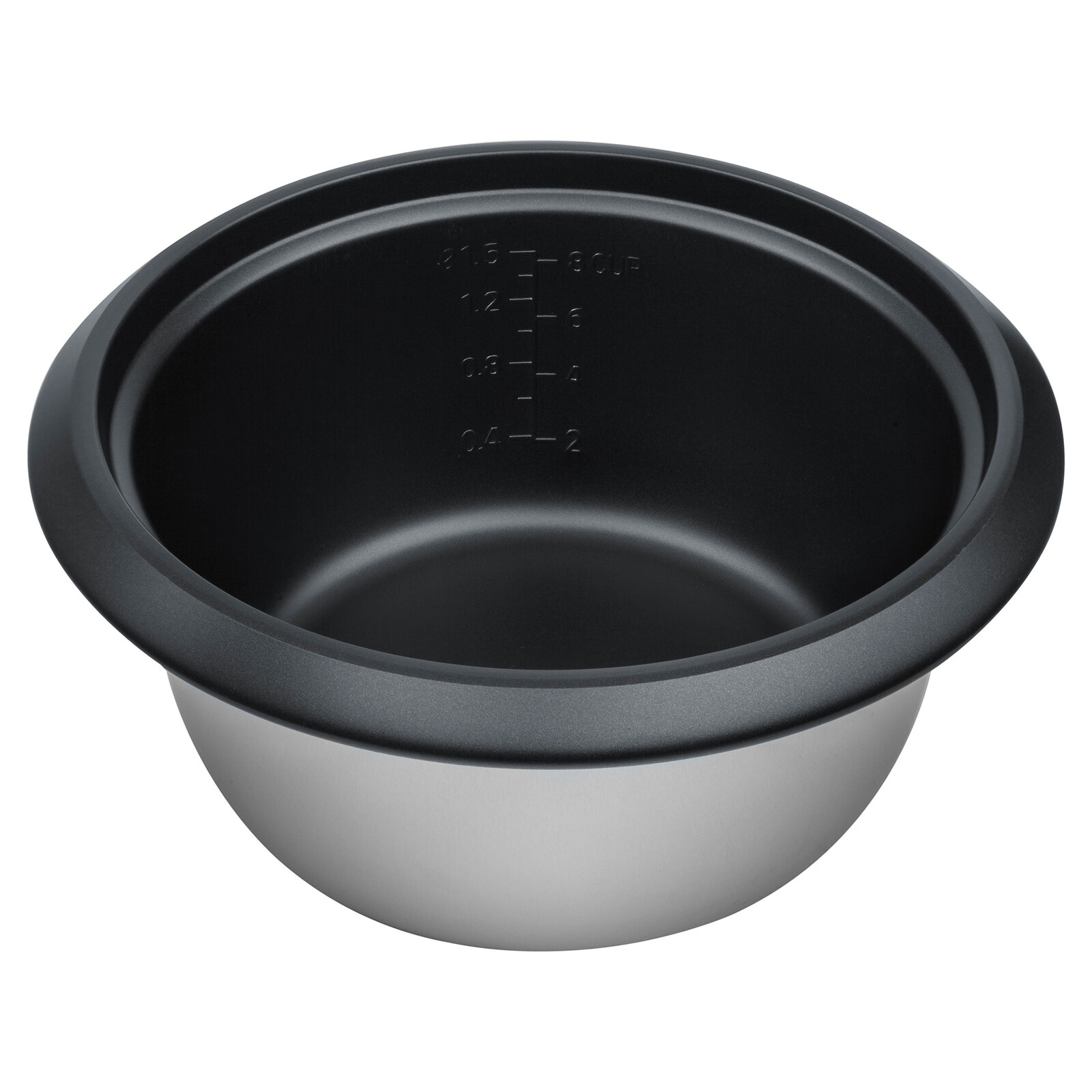 Sencor SDXD 005  Nádoba k ryžovaru  Vyberateľná vnútorná nádoba ryžovaru s nepriľnavým povrchom s objemom 1,5 l (na prípravu 1200g ryže) Pre modely