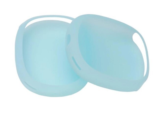 Kryty na slúchadlá Apple AirPods Max - Svietivé modré, silikónové