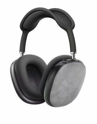 Kryty na slúchadlá Apple AirPods Max - Sivé, kožené