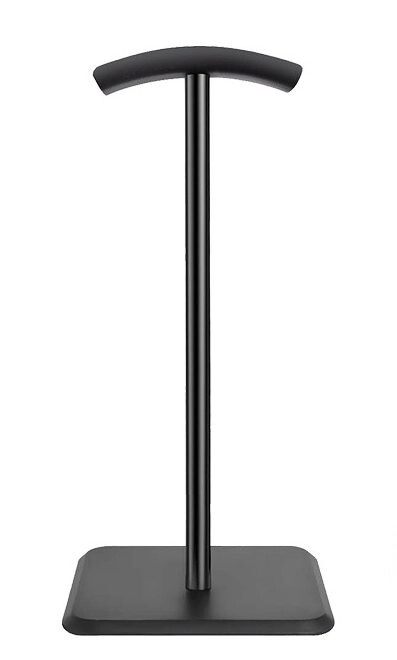 Hliníkový stojan na slúchadlá - Čierný