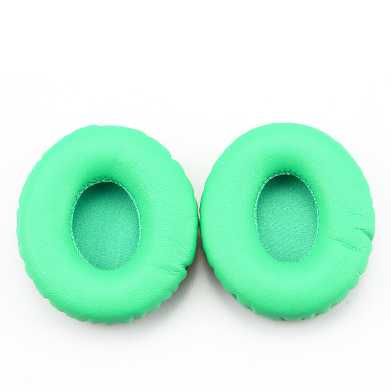 Náhradné náušníky pre slúchadlá Beats Solo HD a Beats Solo 1.0 - zelené, kožené