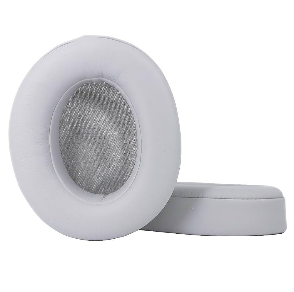 Náhradné náušníky pre slúchadlá Beats Studio 2.0 a 3.0 - Biele, kožené