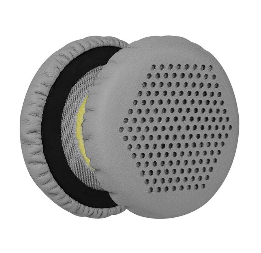 Náhradné náušníky pre slúchadlá Edifier W570BT, W670BT, W675BT - Sivé, kožené