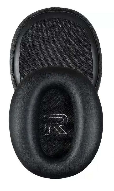 Náhradné náušníky pre slúchadlá Edifier W820BT a W828NB - Čierné, kožené