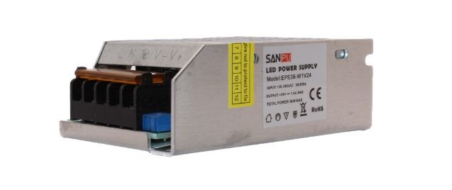 Zdroj 24V 1,5A 36W spínaný SANPU EPS36-W1V24