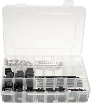 Súprava krimpovacích pinov DuPont 2,54 mm - 1550 kusov