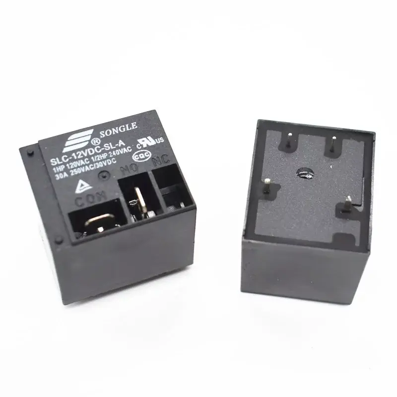 Relé SLC-12VDC-SL-A, 12V DC / 250V AC 30A, 4-pin