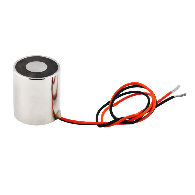 Elektromagnet 4.5kg, 45N, 20x23mm, odmagnetizovaciu, 24 V DC