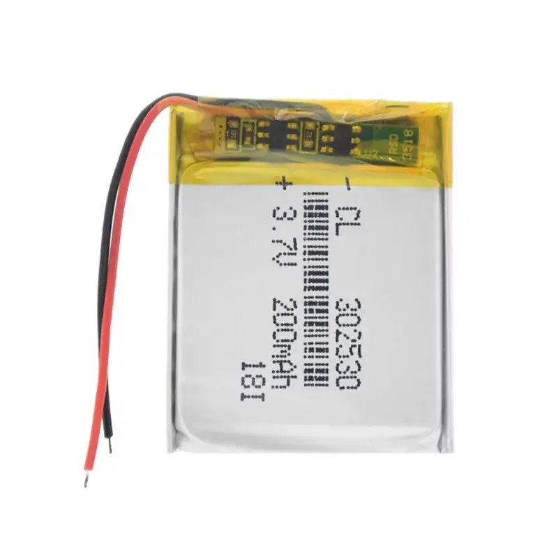 Li-Pol batéria 200mAh, 3.7V, 302530