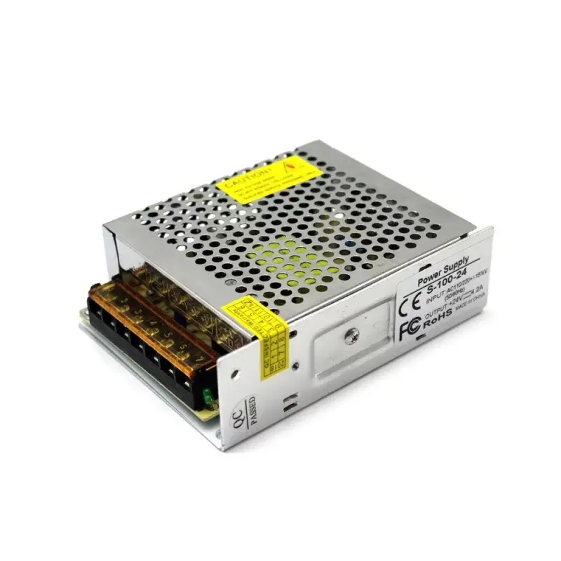 Napájací zdroj 24V, 4.2A - 100W, 129x99x40mm