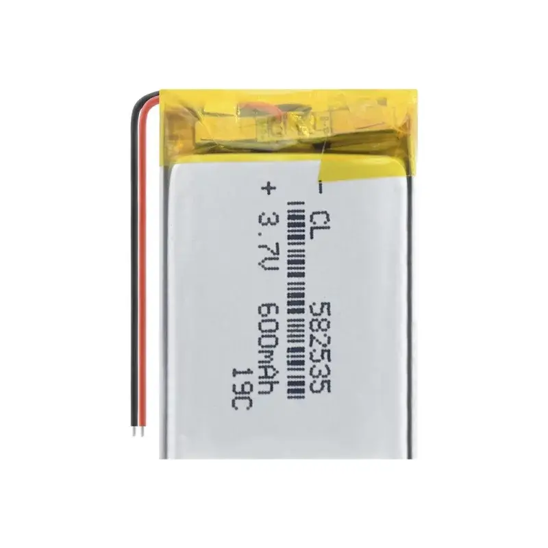 Li-Pol batéria 600mAh, 3.7V, 582535