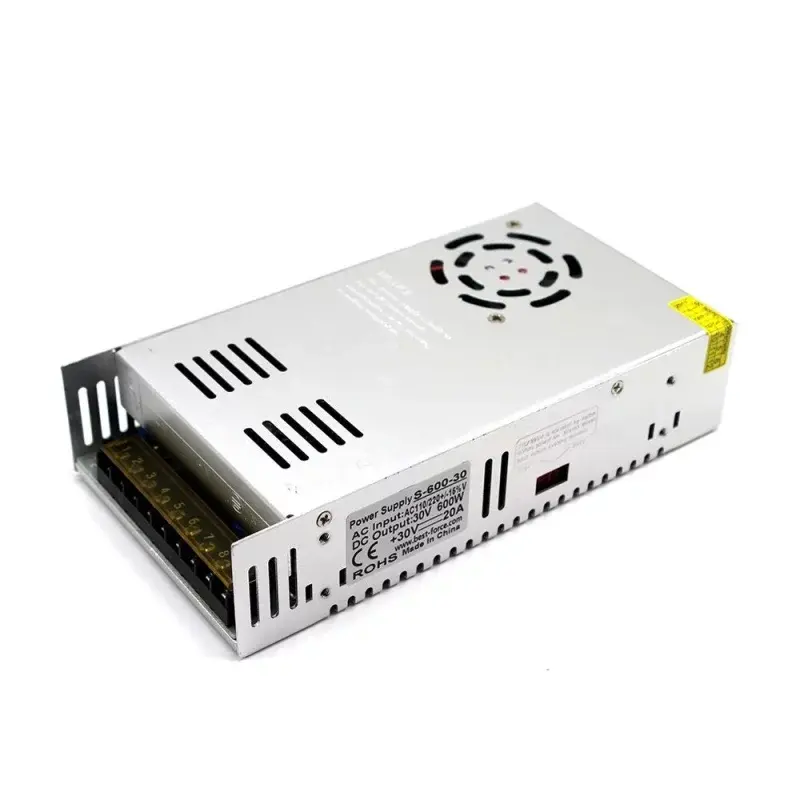 Napájací zdroj 30V, 20A - 600W
