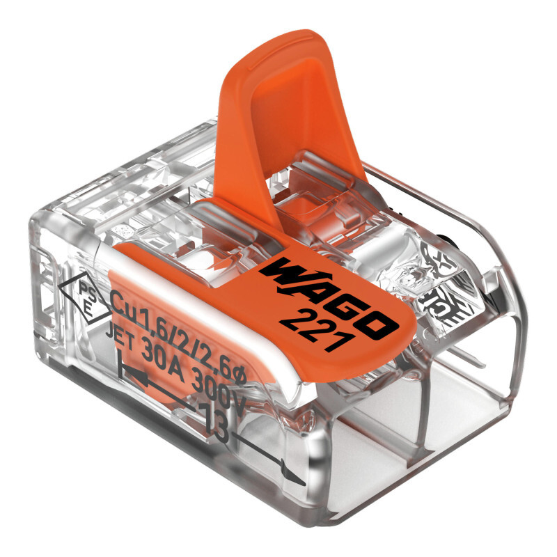 Spojovacia svorka Wago COMPACT 221-612