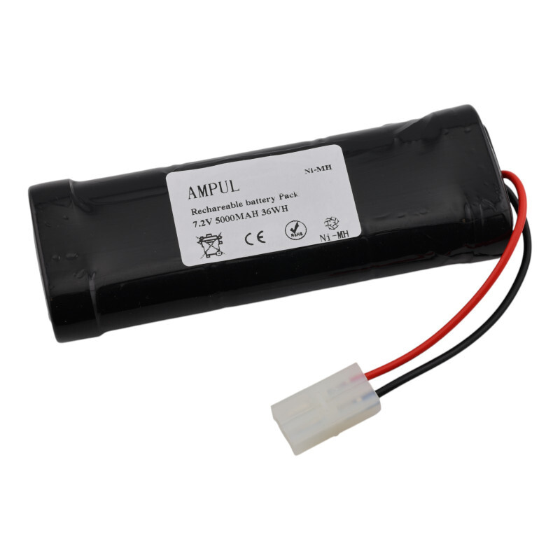 Ni-MH batéria 5000mAh, 7.2V, TAMIYA konektor