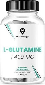 MOVit Energy L-Glutamin Forte 1400 mg, 120 tabliet
