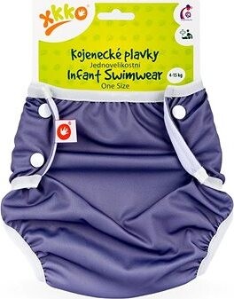 XKKO Jednoveľkostné dojčenské plavky Lavender Aura