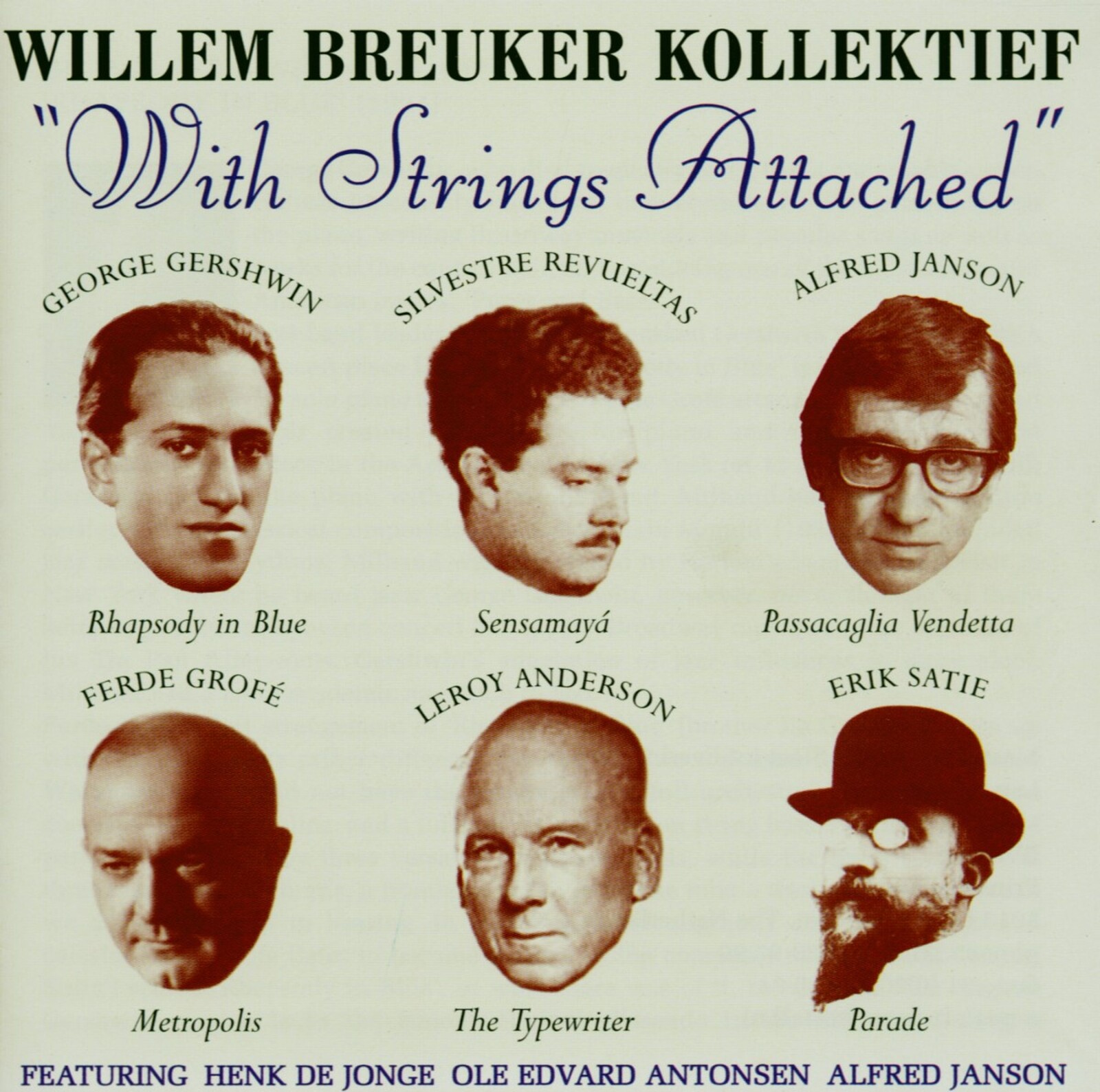 Willem Breuker Kollektief, WITH STRINGS ATTACHED, CD