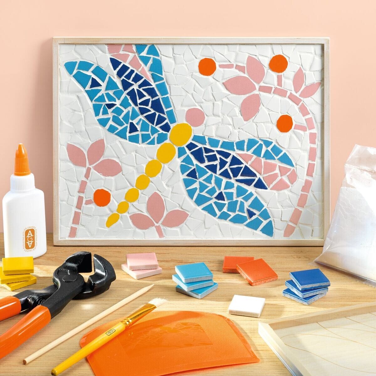 DJECO Atelier 72 Mozaika s keramickými střepy