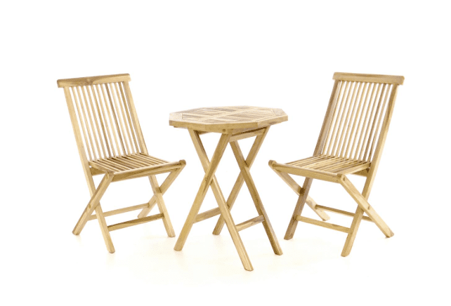 Divero 2285 Záhradný nábytok z tíkového dreva