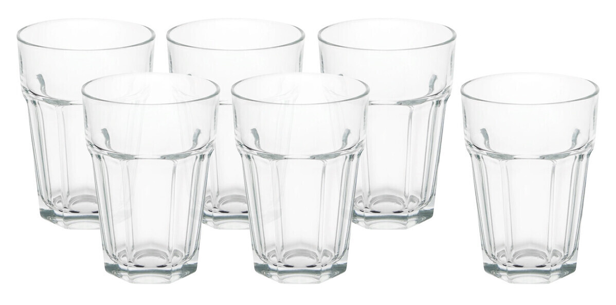 MAKRO - Poháre sada 6ks, 400ml