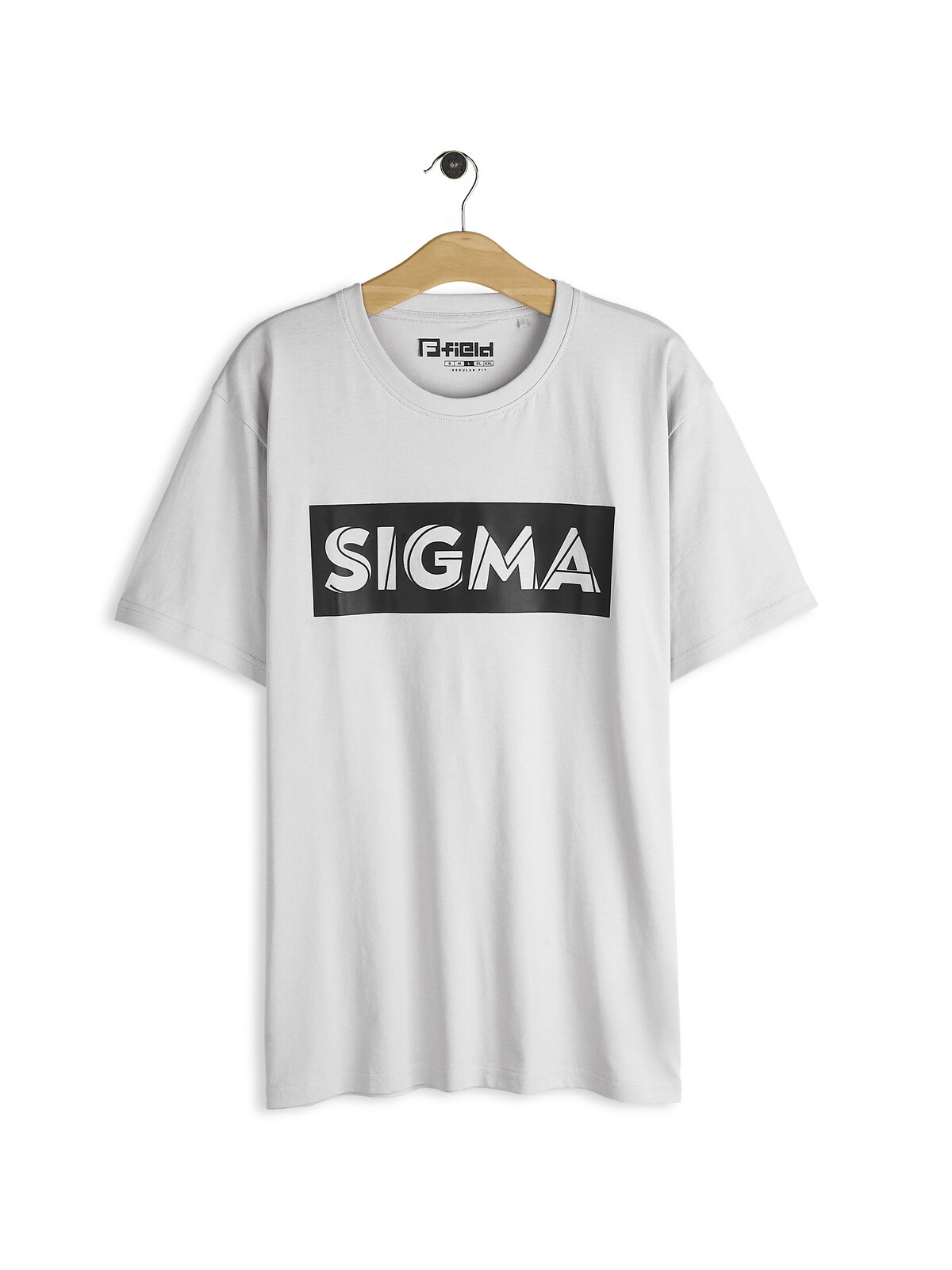 GATE Bavlnené tričko s vystúpeným nápisom Sigma