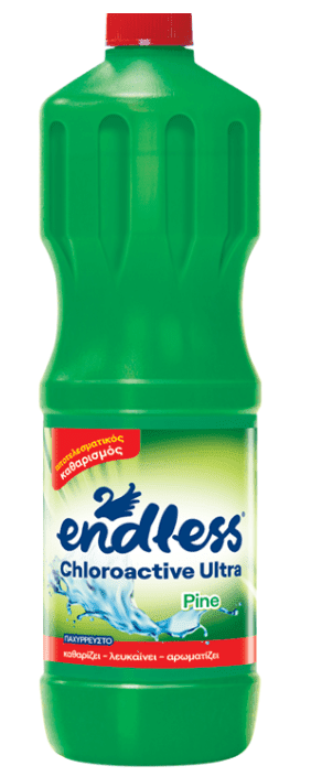 ENDLESS CHLOROACTIVE ULTRA - Tekutý dezinfekčný a čistiaci prostriedok pine (borovica), 1,25 L