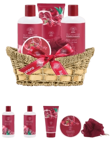 AURORA POMEGRANATE - Darčekový set s vôňou granátového jablka