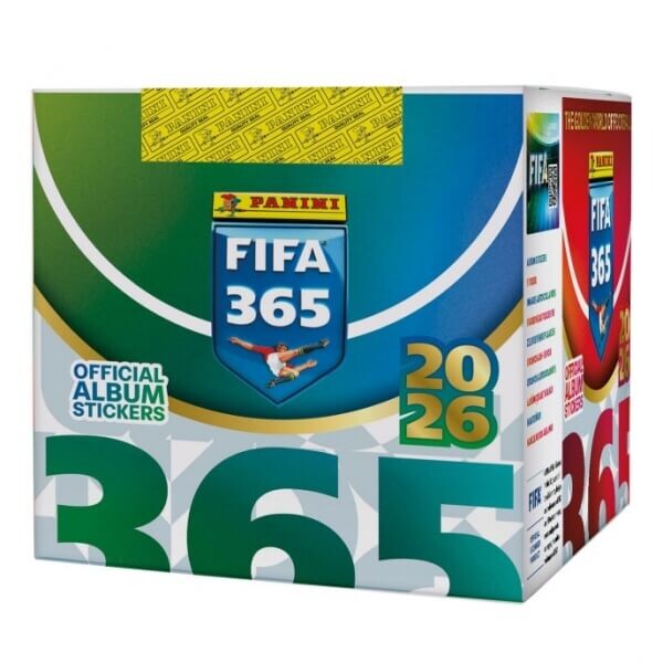 Panini Futbalové nálepky Panini FIFA 365 2025/2026 - box 36 kusov