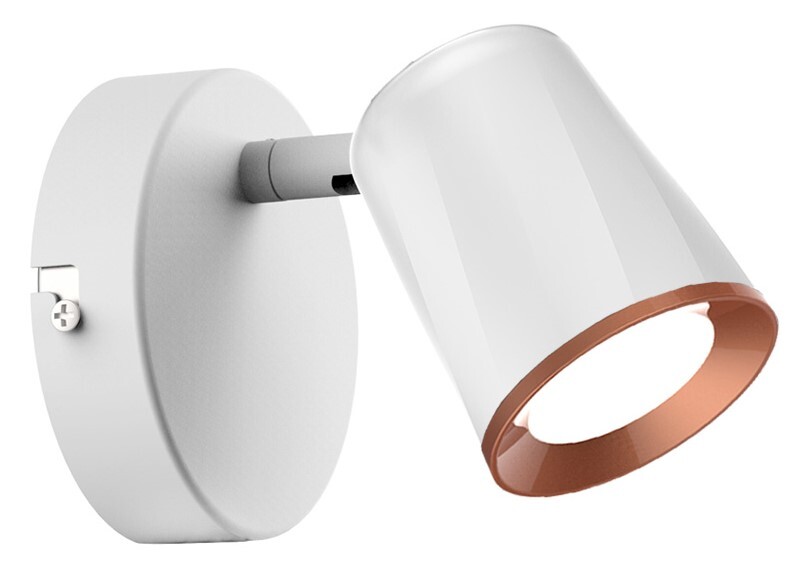 LED Solution Biele LED bodové svietidlo 6W Farba svetla: Teplá biela 8250