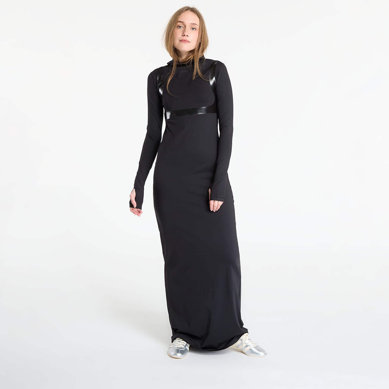 Oblečenie adidas Techfit Maxi Dress Black M