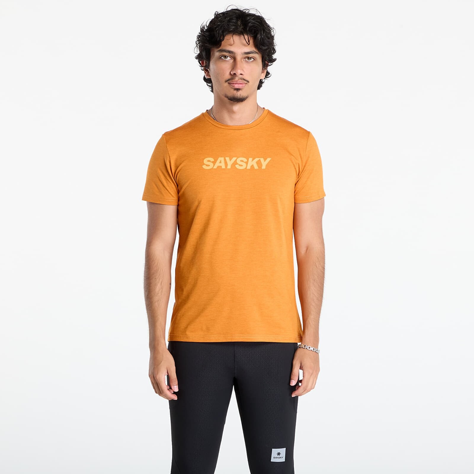 Tričko SAYSKY Logo Pace T-Shirt Orange M