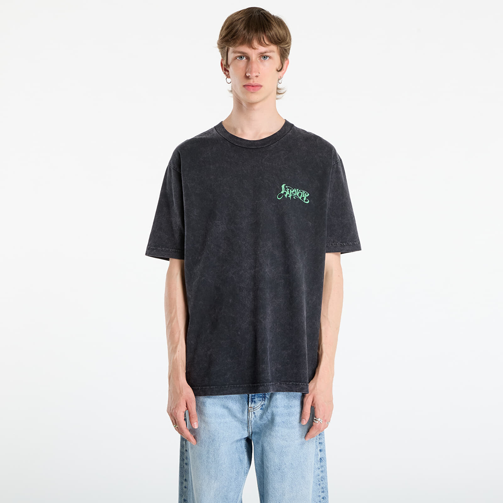 Tričko RIPNDIP Squabble Up Tee Black Vintage Wash M