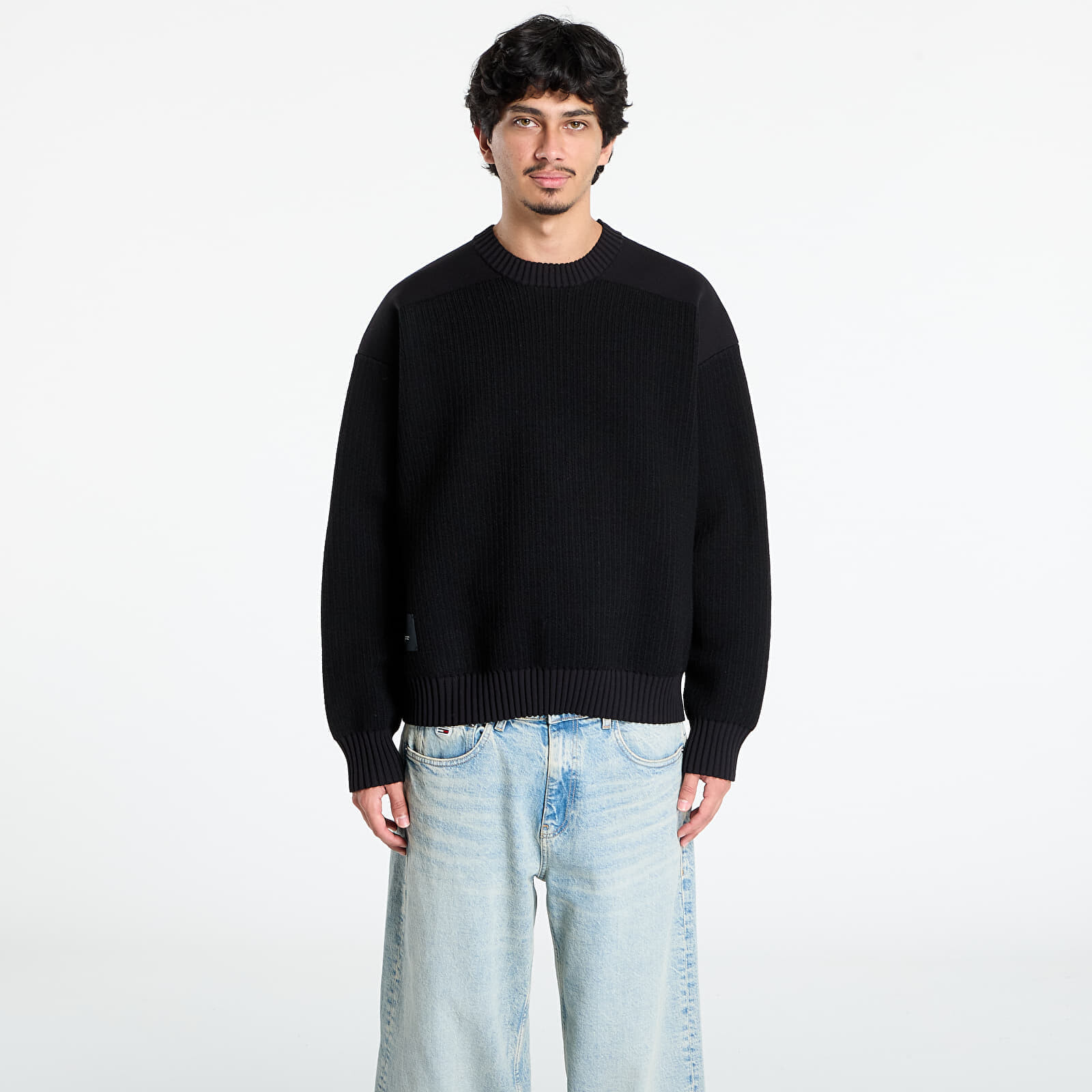 Sveter Y-3 Padded Ut Crew UNISEX Black L