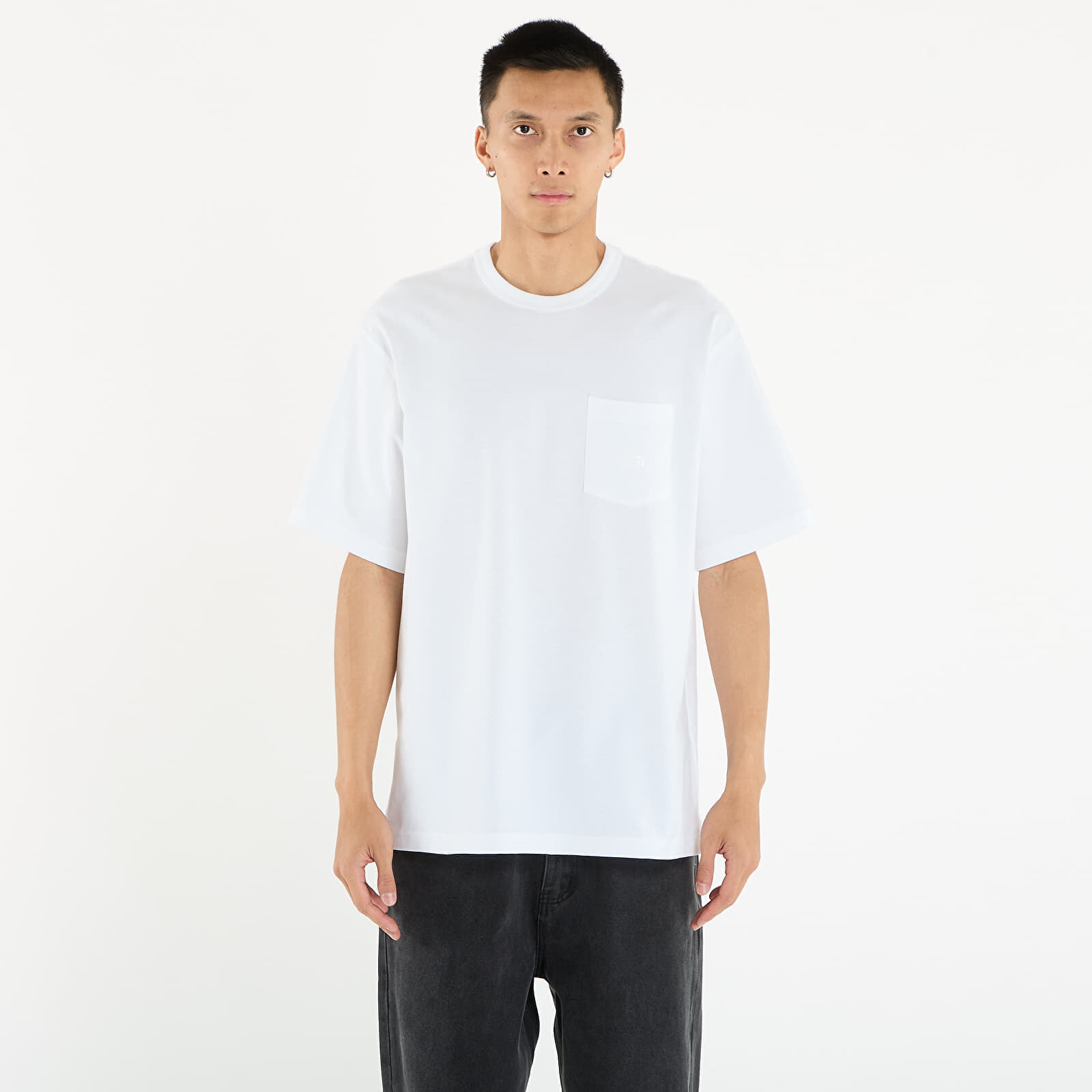 Tričko The North Face M Dome Relaxed Ss Pocket Tee TNF White M