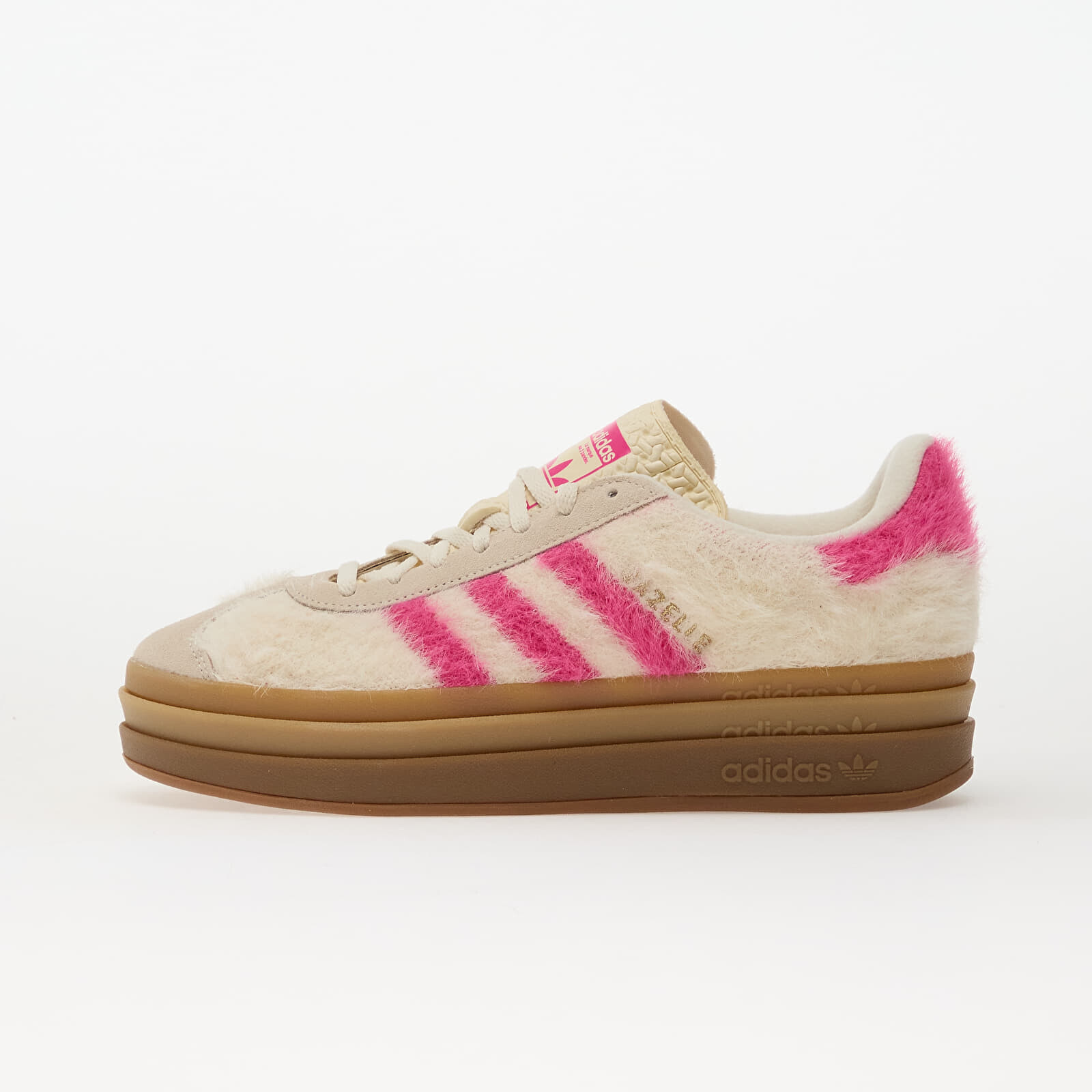 Tenisky adidas Gazelle Bold W Crew White/ Shock Pink/ Gold Metallic EUR 38 2/3