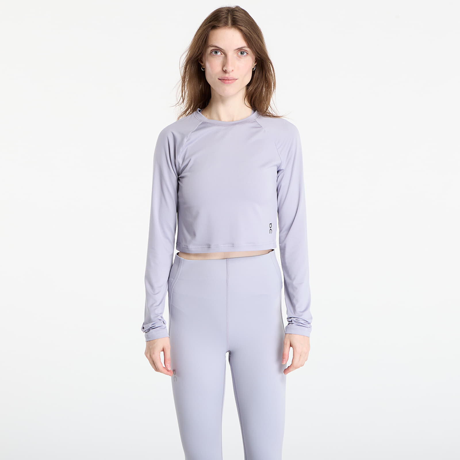 Tričko On Studio Long Tee Crop Purple M