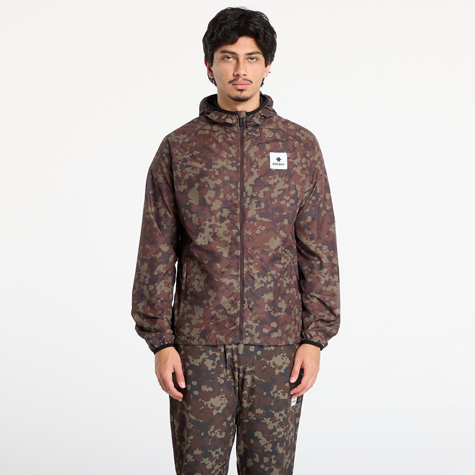 Bunda SAYSKY Camo Pace Jacket Brown AOP XL