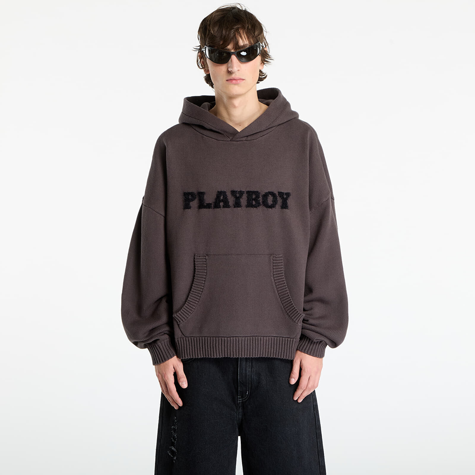 Sveter Playboy x FTSHP Sweater Hoodie UNISEX Grey XL