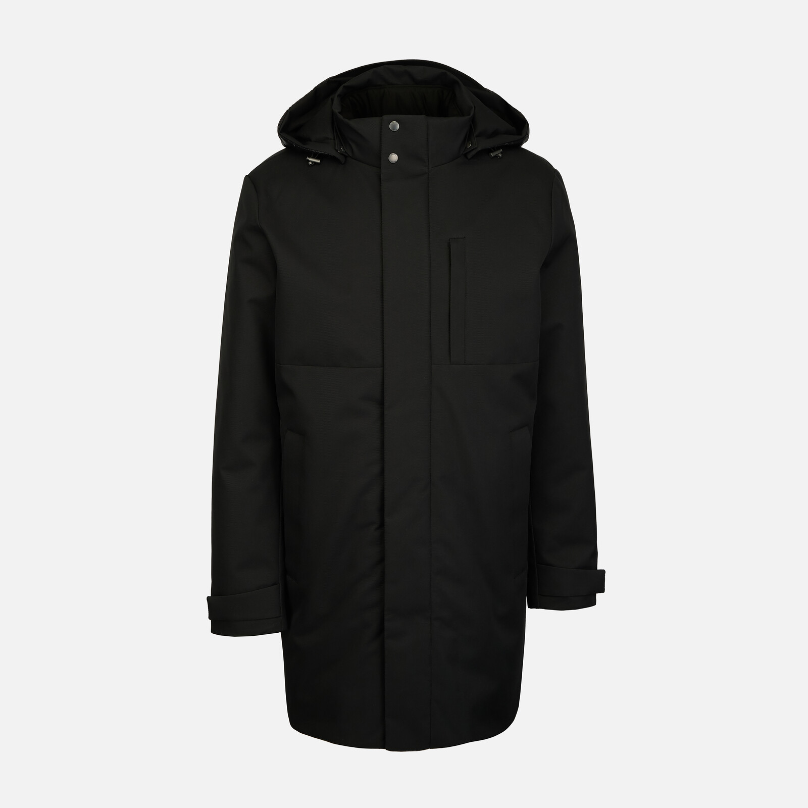 Pánska čierna parka Geox Aerantis